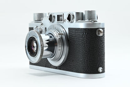[Exc+4] Leica IIIf Rangefinder Film Camera + FED 50mm f/3.5