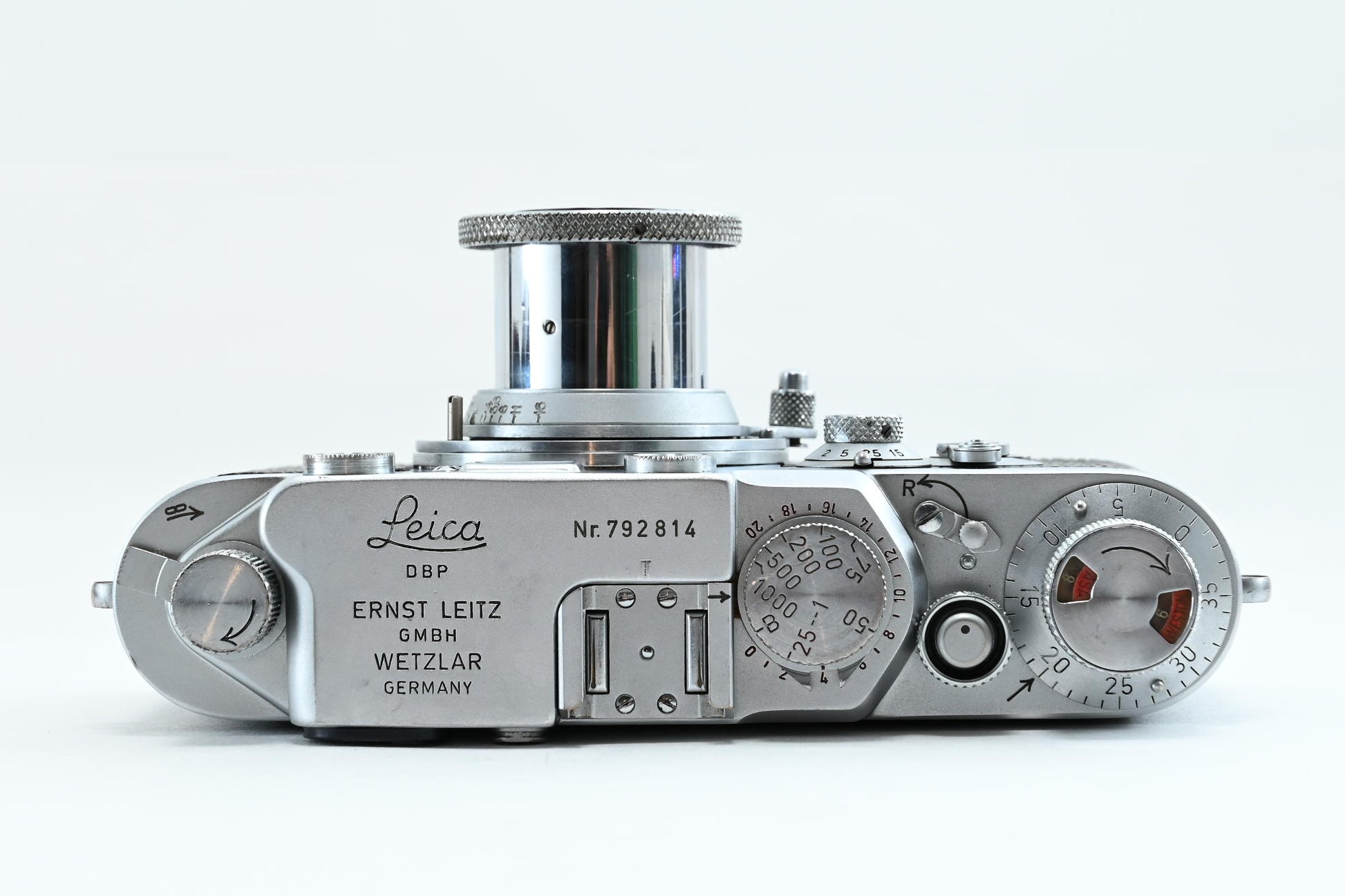 [Exc+4] Leica IIIf Rangefinder Film Camera + FED 50mm f/3.5