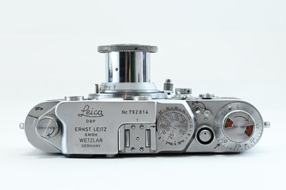 [Exc+4] Leica IIIf Rangefinder Film Camera + FED 50mm f/3.5