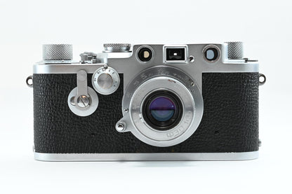 [Exc+4] Leica IIIf Rangefinder Film Camera + FED 50mm f/3.5