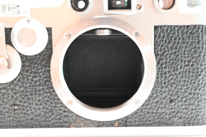 [Exc+4] Leica IIIf Rangefinder Film Camera + FED 50mm f/3.5