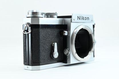 [Exc+4] Nikon F Silver SLR Film Camera 35mm Body Only No Finder