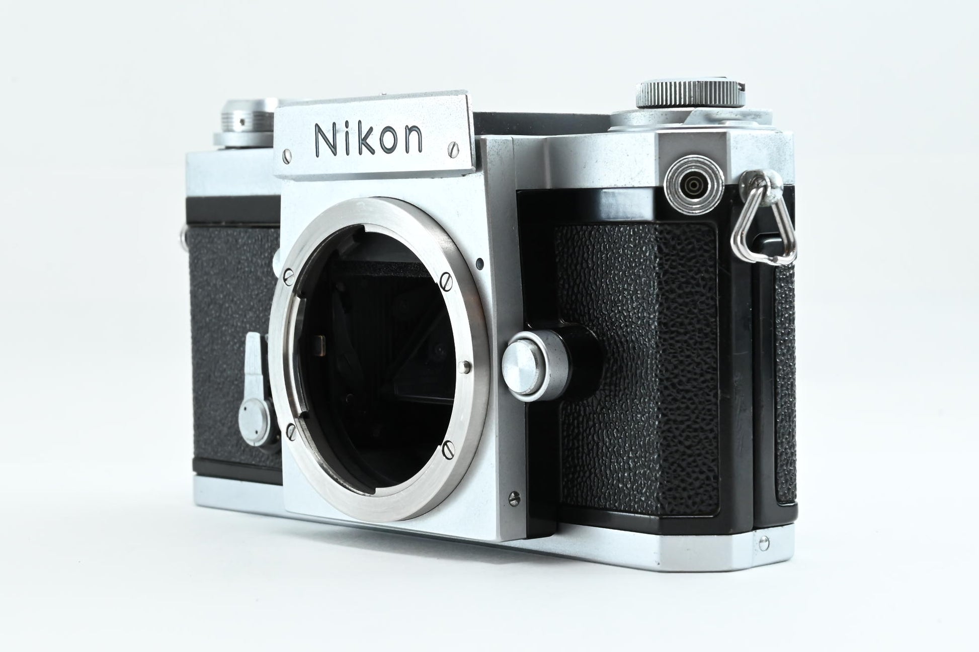 [Exc+4] Nikon F Silver SLR Film Camera 35mm Body Only No Finder
