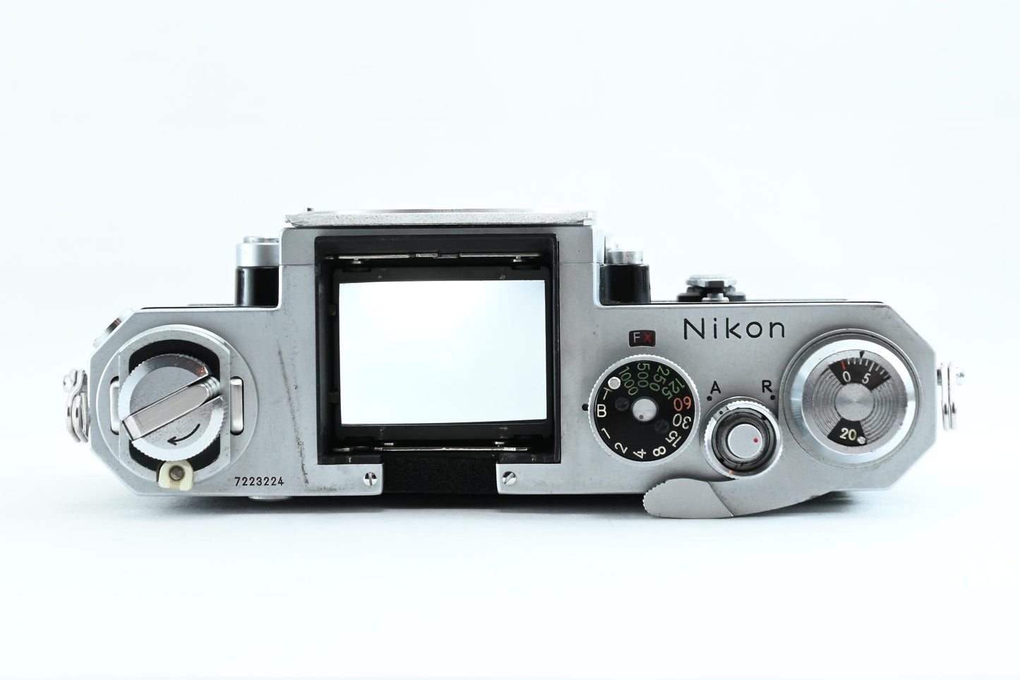 [Exc+4] Nikon F Silver SLR Film Camera 35mm Body Only No Finder