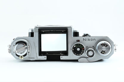 [Exc+4] Nikon F Silver SLR Film Camera 35mm Body Only No Finder