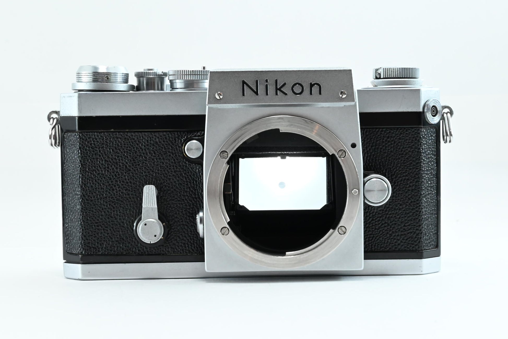 [Exc+4] Nikon F Silver SLR Film Camera 35mm Body Only No Finder