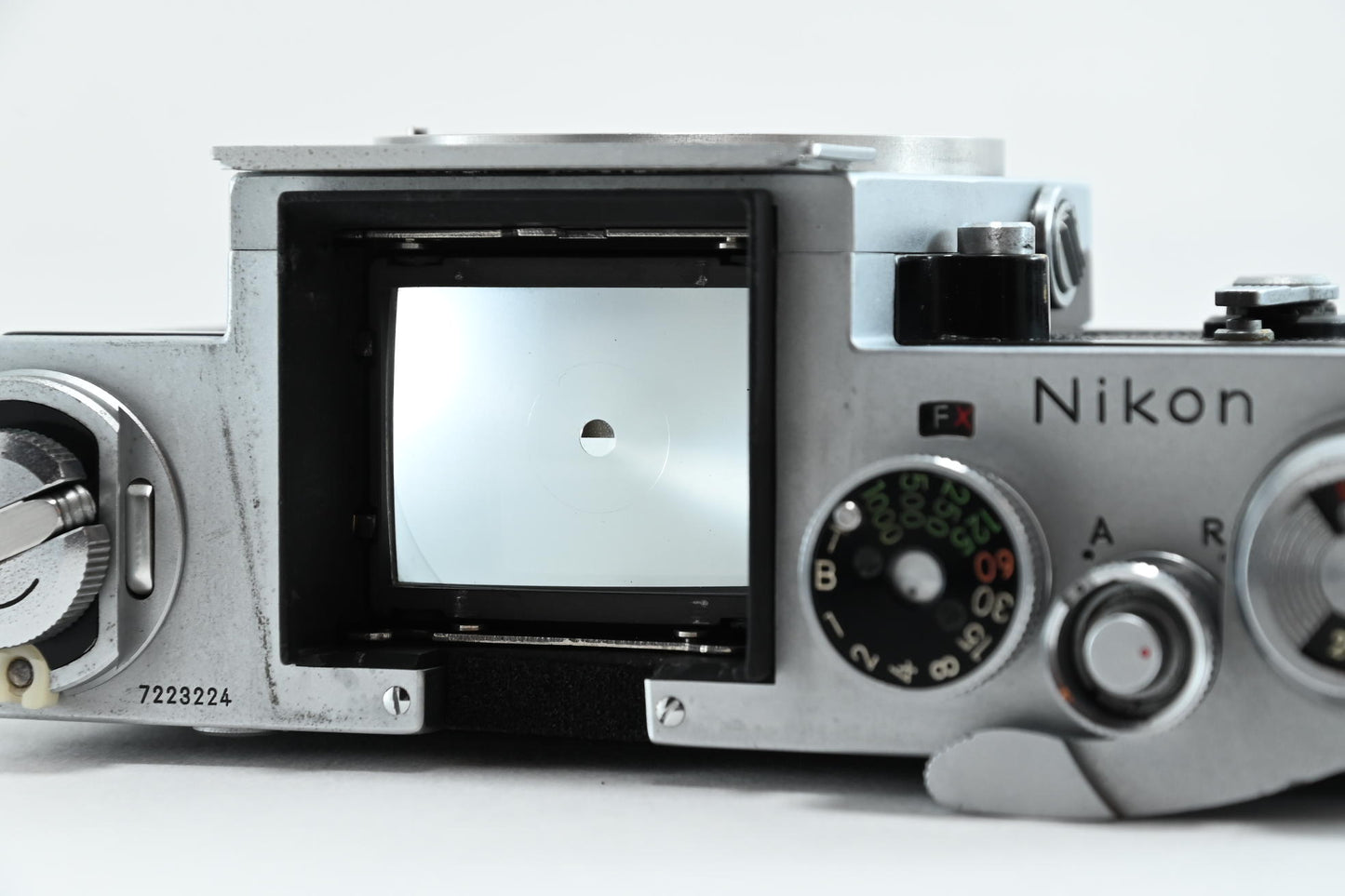 [Exc+4] Nikon F Silver SLR Film Camera 35mm Body Only No Finder