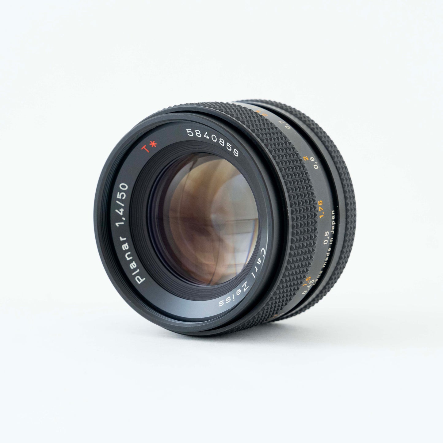 [Exc+5] CONTAX Carl Zeiss Planar T* 50mm f/1.4 AEJ Lens C/Y Mount