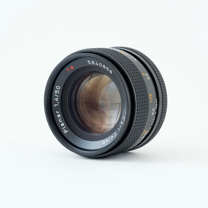 [Exc+5] CONTAX Carl Zeiss Planar T* 50mm f/1.4 AEJ Lens C/Y Mount