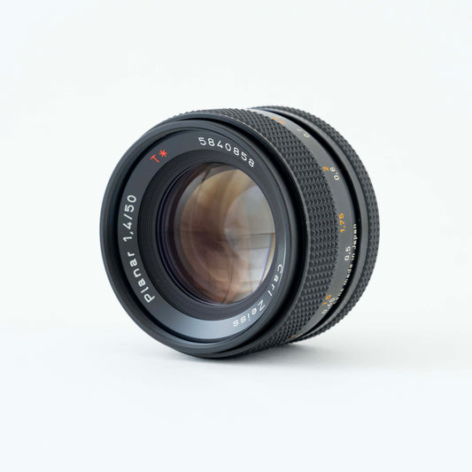 [Exc+5] CONTAX Carl Zeiss Planar T* 50mm f/1.4 AEJ Lens C/Y Mount