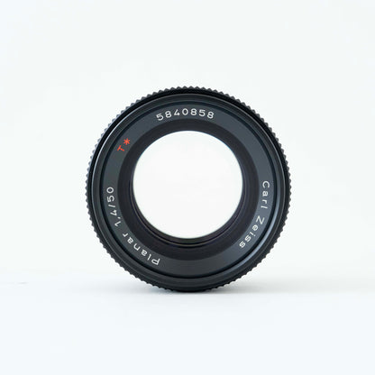 [Exc+5] CONTAX Carl Zeiss Planar T* 50mm f/1.4 AEJ Lens C/Y Mount