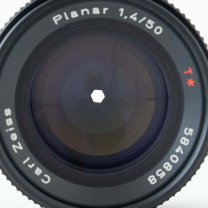 [Exc+5] CONTAX Carl Zeiss Planar T* 50mm f/1.4 AEJ Lens C/Y Mount