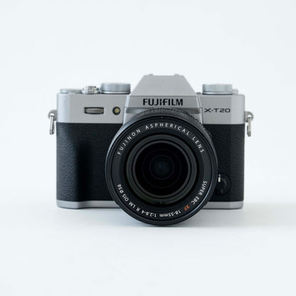 [N Mint] FUJIFILM X-T20 Silver SC:7,800 + XF 18-55mm + XC 50-230mm