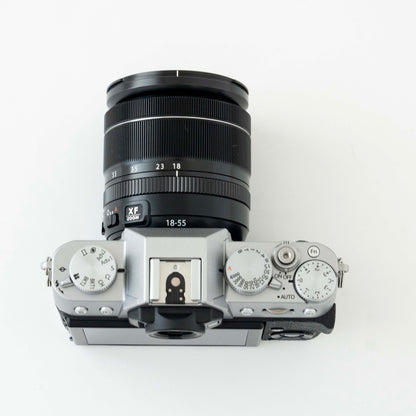 [N Mint] FUJIFILM X-T20 Silver SC:7,800 + XF 18-55mm + XC 50-230mm