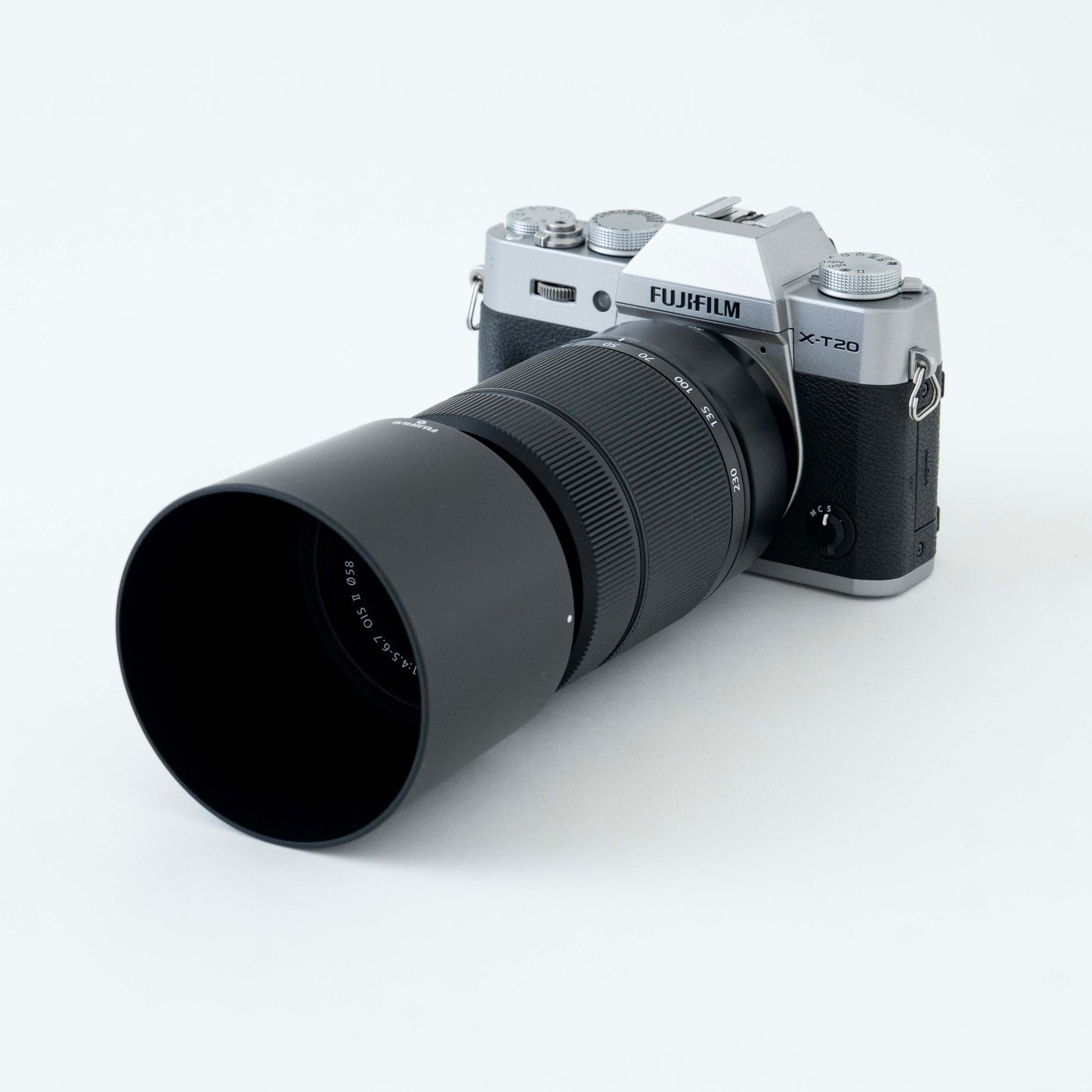 [N Mint] FUJIFILM X-T20 Silver SC:7,800 + XF 18-55mm + XC 50-230mm