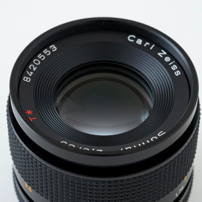 [N Mint] CONTAX Carl Zeiss Sonnar T* 85mm f/2.8 MMG MF Lens C/Y Mount