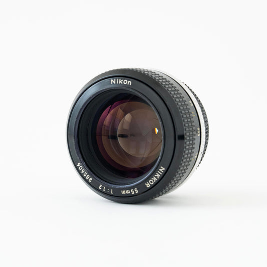 [Exc+5] Nikon NEW NIKKOR 55mm f/1.2 Ai Converted MF Lens