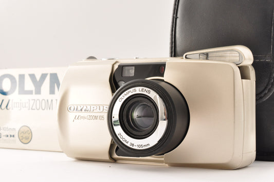 [N Mint] Olympus μ mju Zoom 105 Point & Shoot 35mm Film Camera