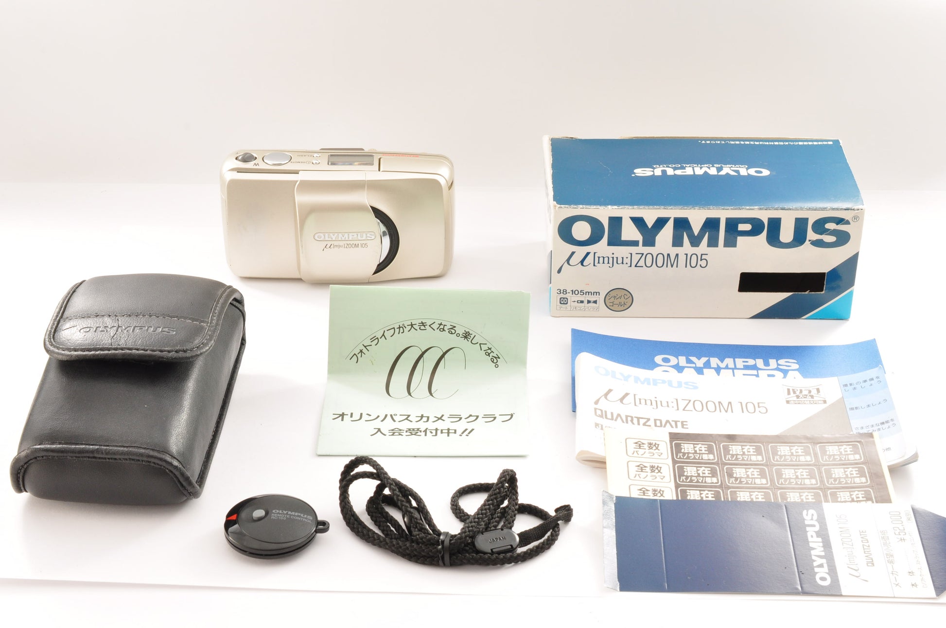 [N Mint] Olympus μ mju Zoom 105 Point & Shoot 35mm Film Camera