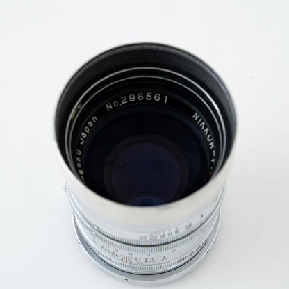 [Exc+5] Nikon NIKKOR-P.C 8.5cm f/2 MF Lens S Mount