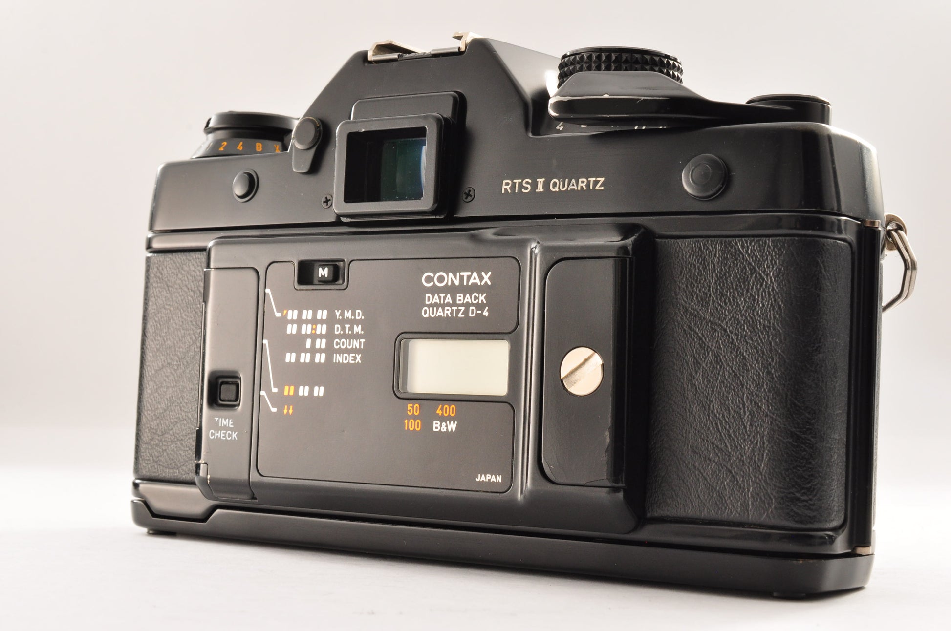[Exc+5] CONTAX RTS II Quartz 35mm SLR Film Camera Data Back Quartz D-4