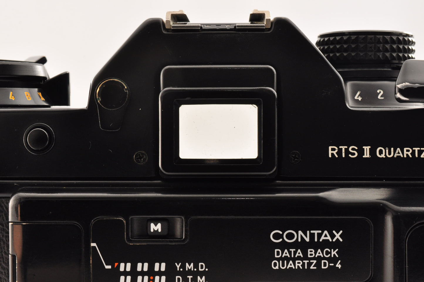 [Exc+5] CONTAX RTS II Quartz 35mm SLR Film Camera Data Back Quartz D-4