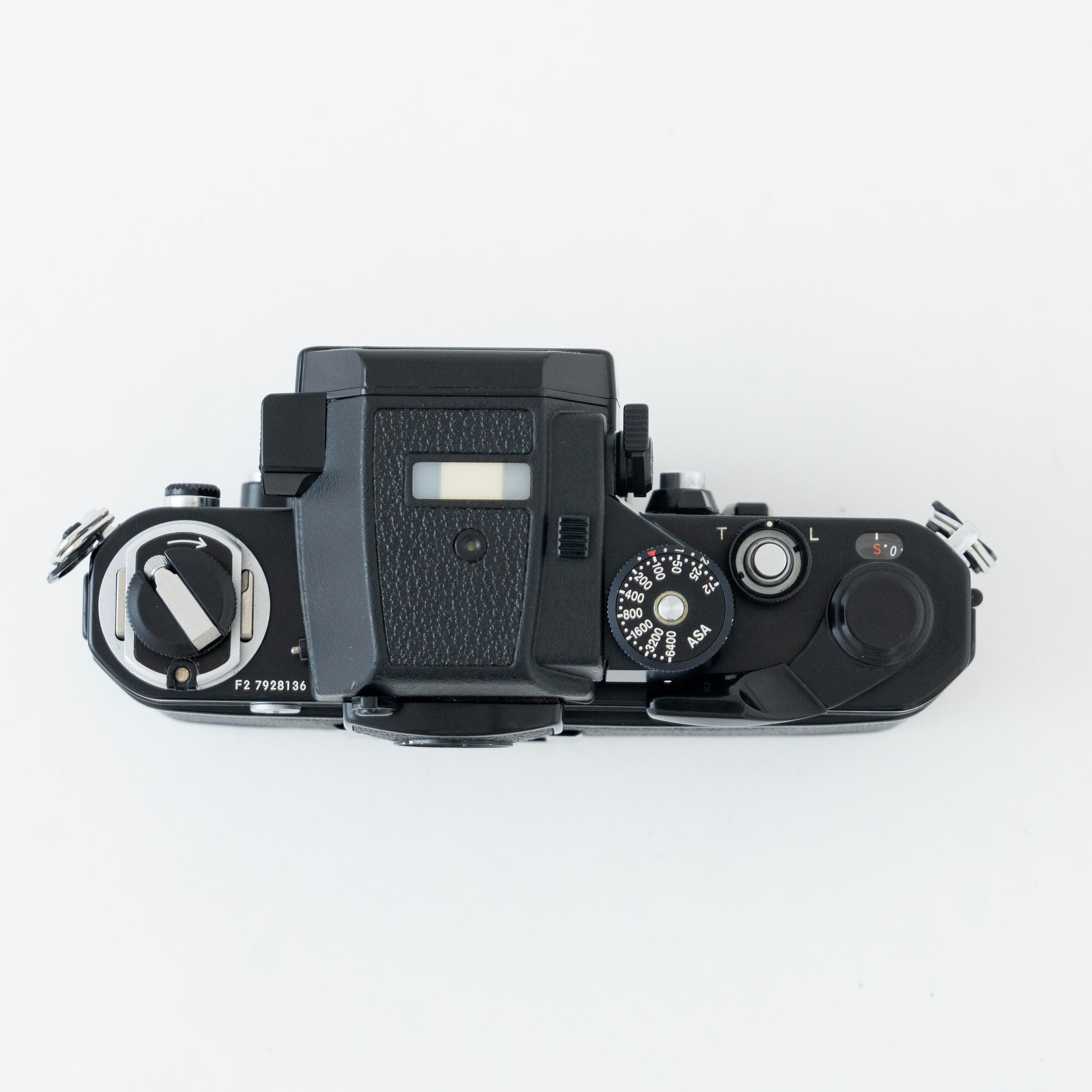[Exc+5] Nikon F2 Photomic AS DP-12 Black 35mm SLR Film Camera