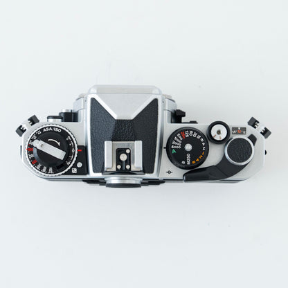 [Exc+5] Nikon FE2 Silver 35mm SLR Film Camera