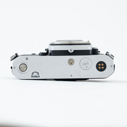 [Exc+5] Nikon FE2 Silver 35mm SLR Film Camera