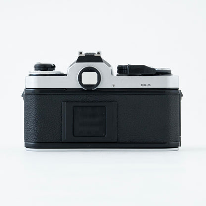 [Exc+5] Nikon FE2 Silver 35mm SLR Film Camera