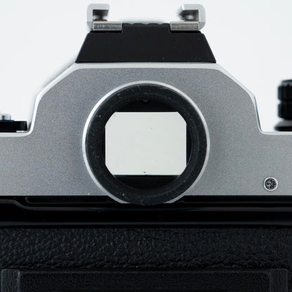 [Exc+5] Nikon FE2 Silver 35mm SLR Film Camera