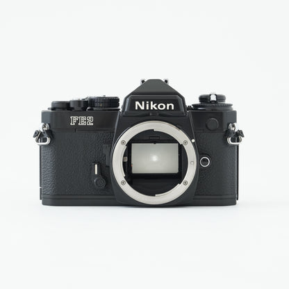 [Exc+5] Nikon FE2 Black 35mm SLR Film Camera