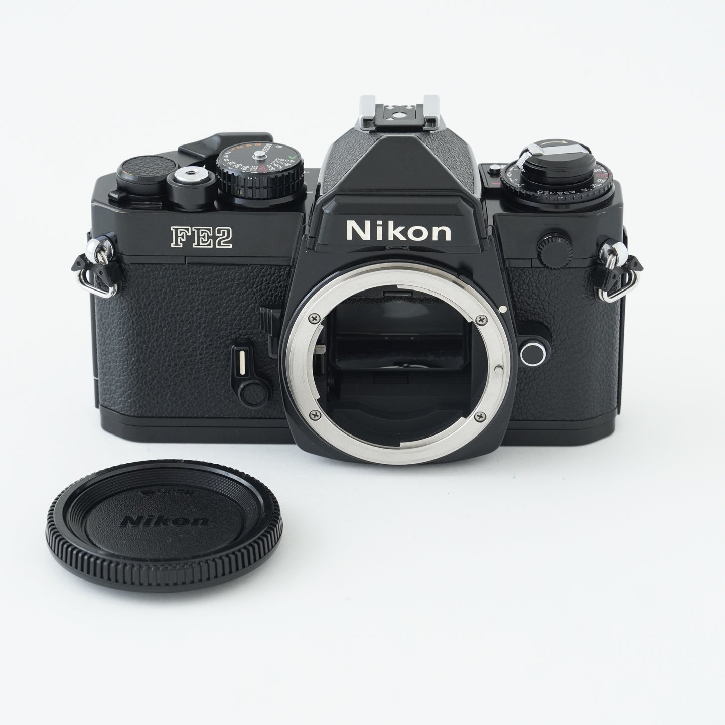 [Exc+5] Nikon FE2 Black 35mm SLR Film Camera