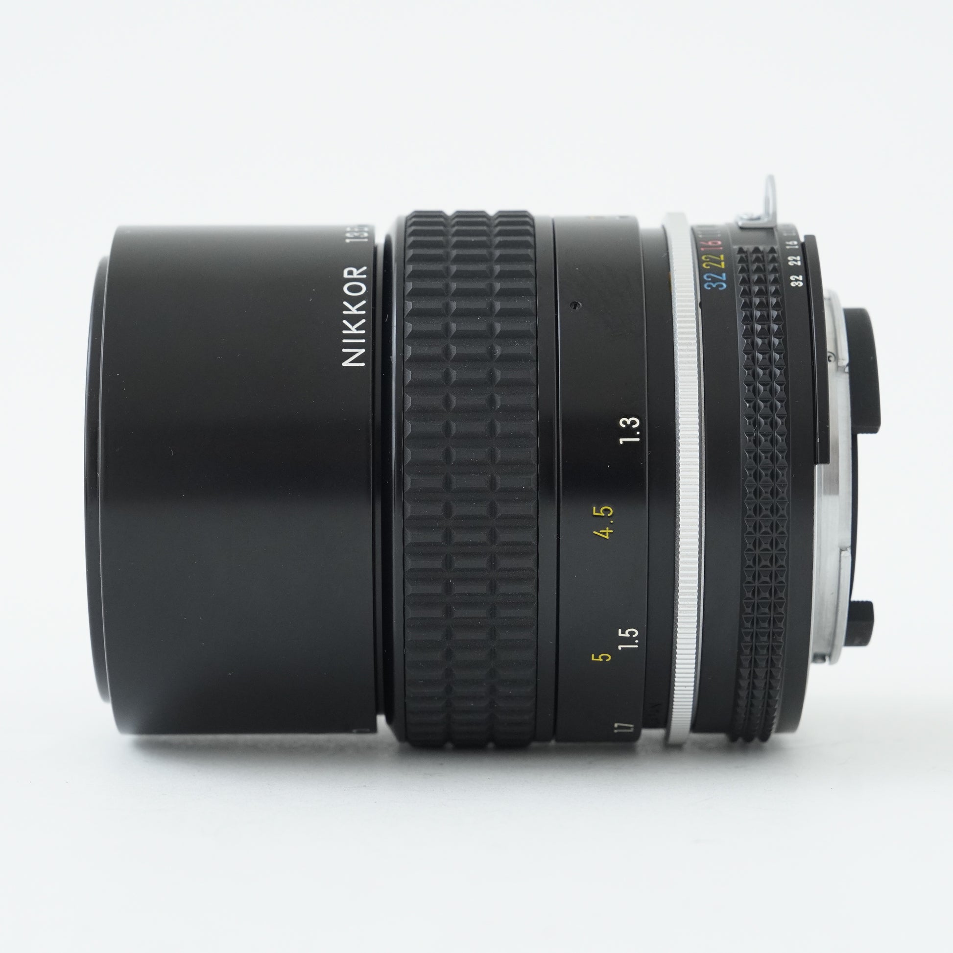 [Exc+5] Nikon FE Silver 35mm SLR Film Camera + Ai NIKKOR 135mm f/2.8