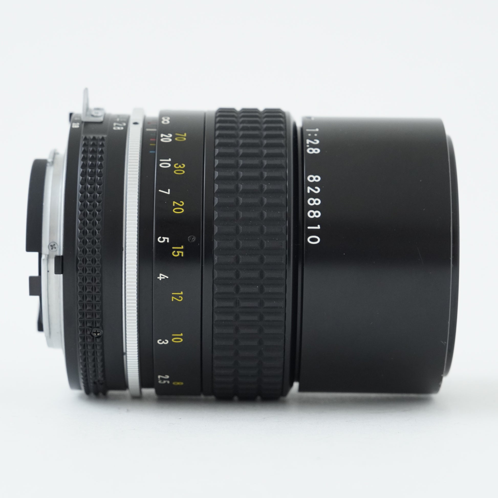 [Exc+5] Nikon FE Silver 35mm SLR Film Camera + Ai NIKKOR 135mm f/2.8