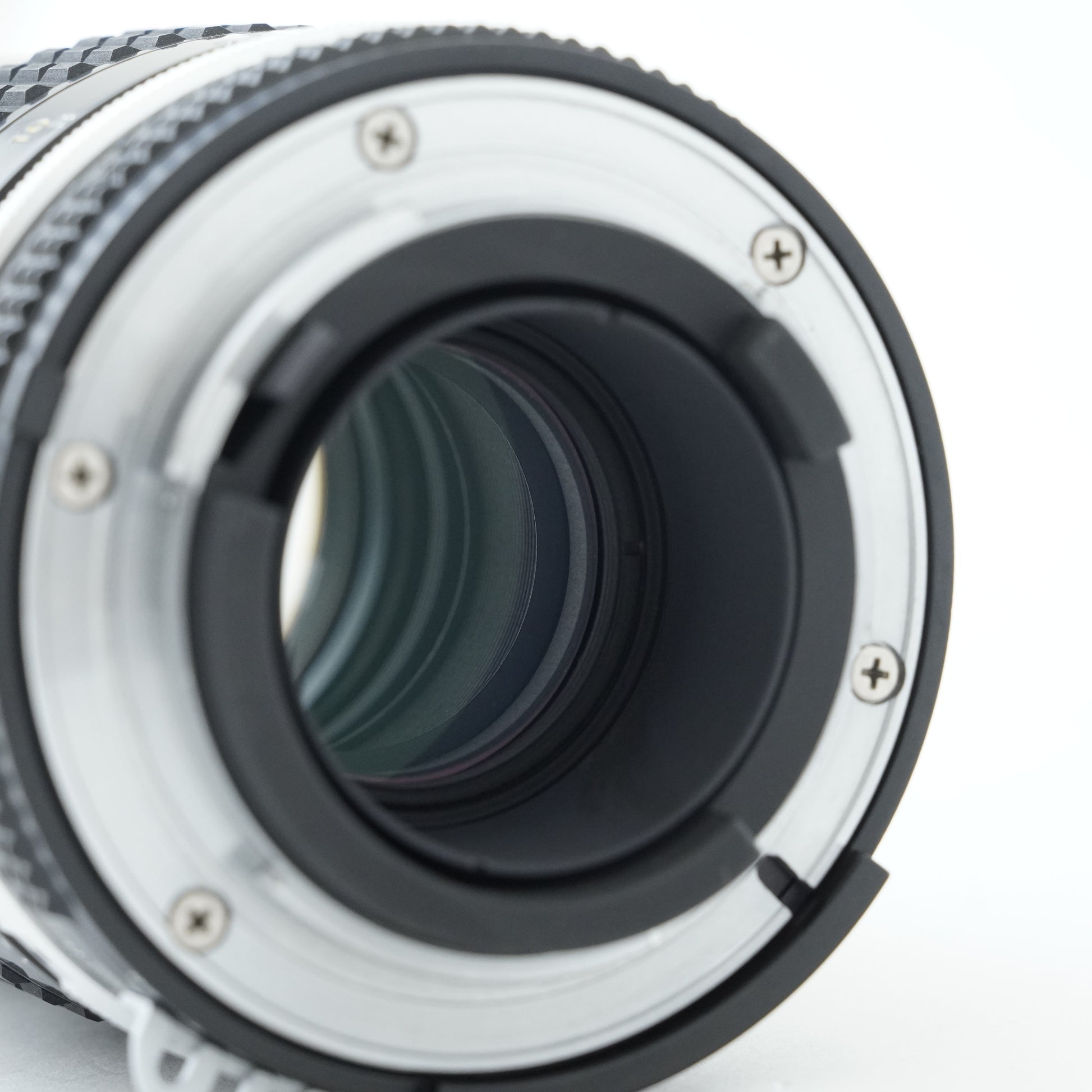 [Exc+5] Nikon FE Silver 35mm SLR Film Camera + Ai NIKKOR 135mm f/2.8