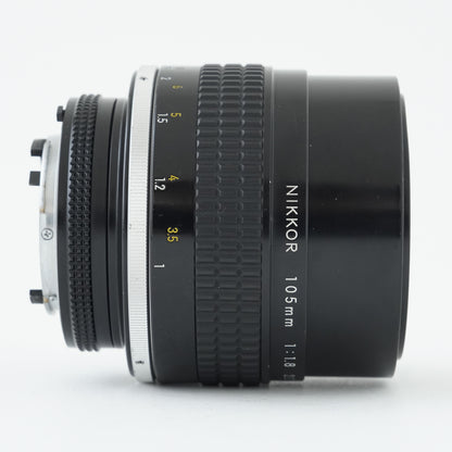 [Exc+5] Nikon Ai-S NIKKOR 105mm f/1.8 Telephoto Lens