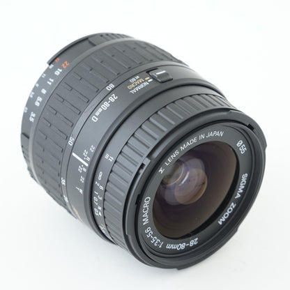 [N Mint] SIGMA 10-20mm f/3.5 DC HSM + 28-80mm F3.5-5.6 MACRO For Nikon F