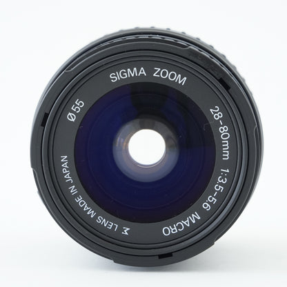 [N Mint] SIGMA 10-20mm f/3.5 DC HSM + 28-80mm F3.5-5.6 MACRO For Nikon F