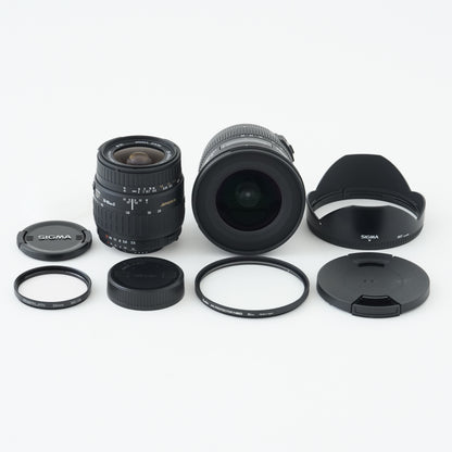 [N Mint] SIGMA 10-20mm f/3.5 DC HSM + 28-80mm F3.5-5.6 MACRO For Nikon F