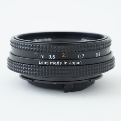 [Exc+5] CONTAX Carl Zeiss Tessar T* 45mm f/2.8 AEJ Lens C/Y Mount