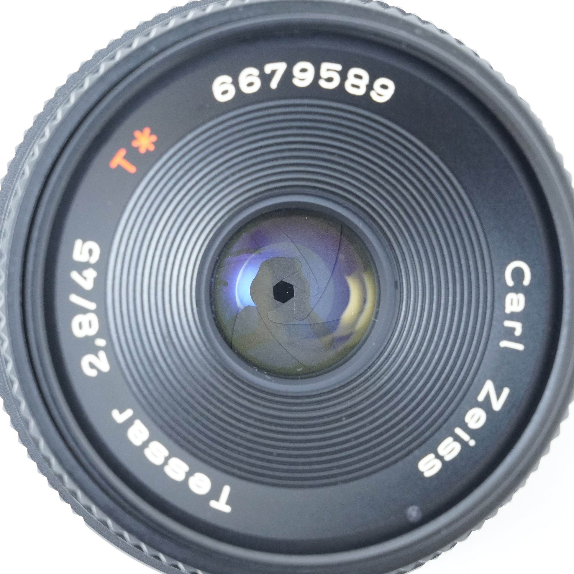 [Exc+5] CONTAX Carl Zeiss Tessar T* 45mm f/2.8 AEJ Lens C/Y Mount