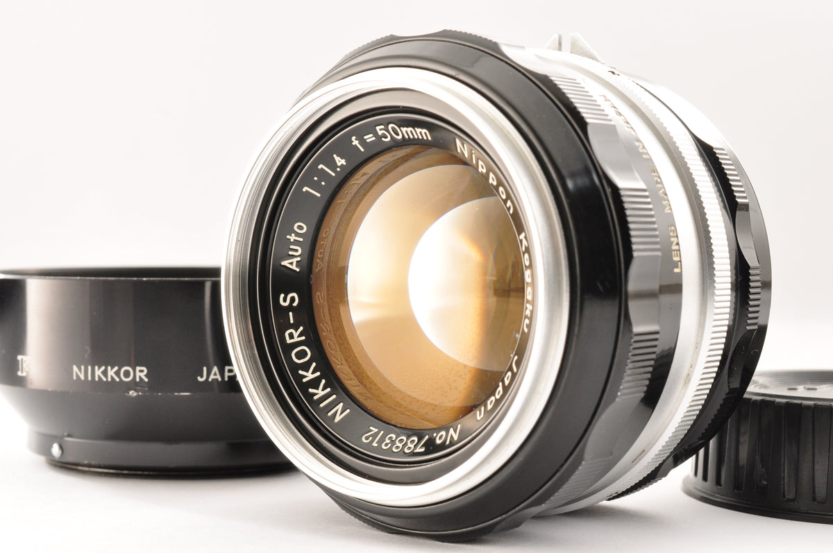 [Exc+4] Nikon Non-Ai NIKKOR-S Auto 50mm f/1.4 MF Lens