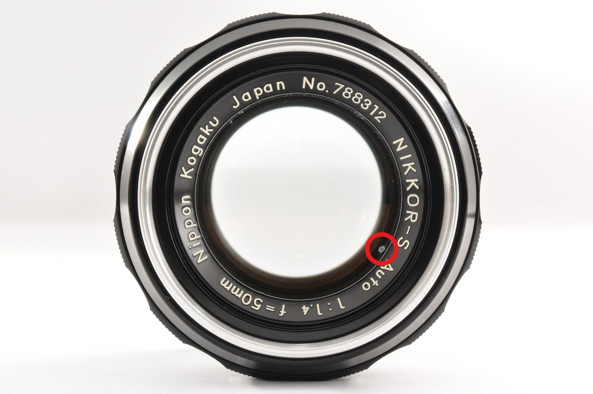 [Exc+4] Nikon Non-Ai NIKKOR-S Auto 50mm f/1.4 MF Lens