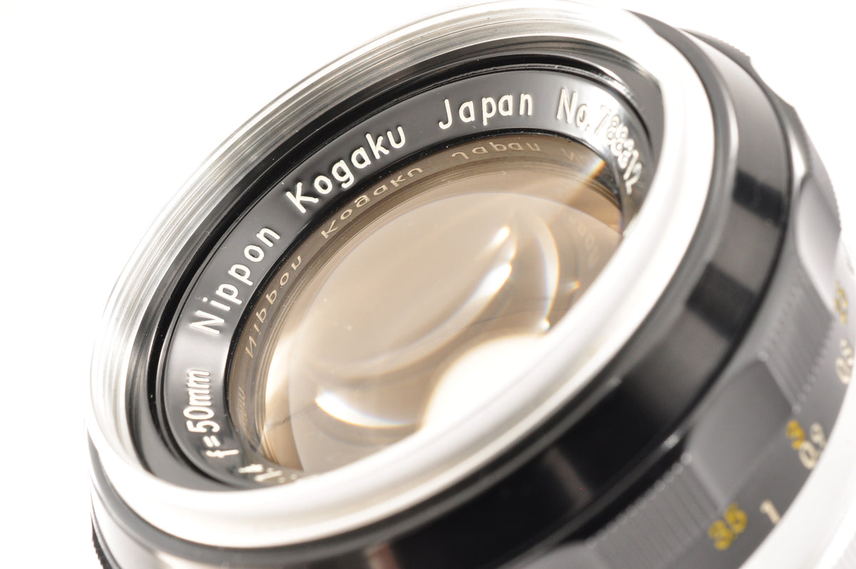 [Exc+4] Nikon Non-Ai NIKKOR-S Auto 50mm f/1.4 MF Lens