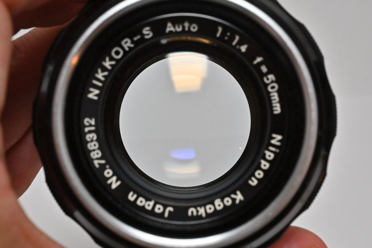 [Exc+4] Nikon Non-Ai NIKKOR-S Auto 50mm f/1.4 MF Lens