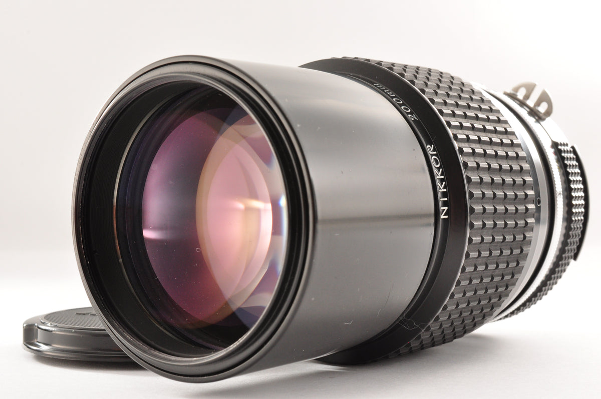 [Exc+5] Nikon Ai NIKKOR 200mm f/4 Telephoto Lens