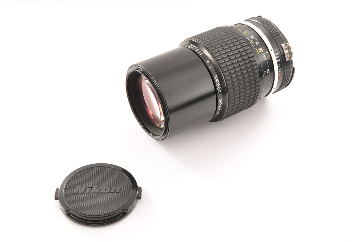 [Exc+5] Nikon Ai NIKKOR 200mm f/4 Telephoto Lens