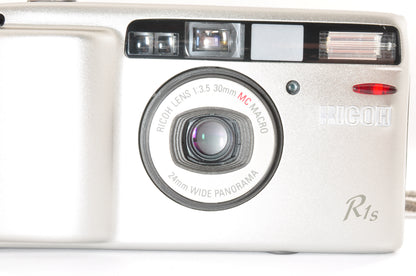 [Exc+5] LCD Works RICOH GR1s Silver 35mm Point & Shoot Film Camera