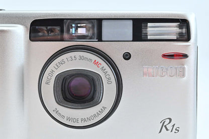 [Exc+5] LCD Works RICOH GR1s Silver 35mm Point & Shoot Film Camera